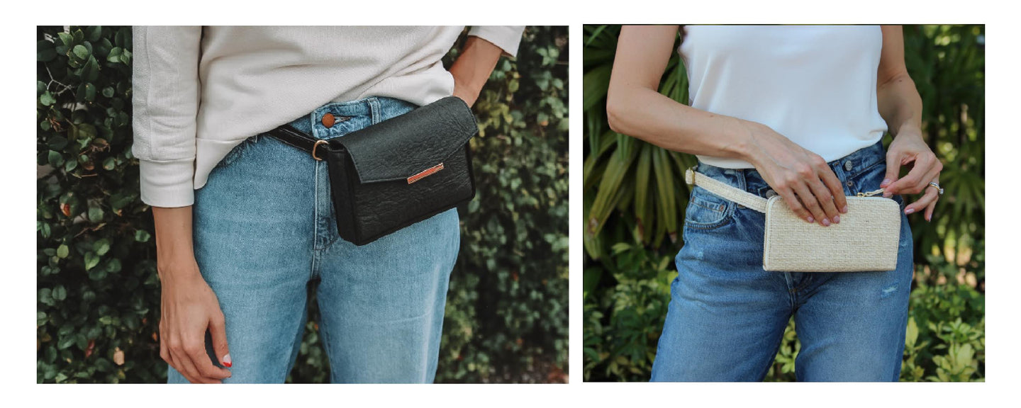 HFS Collective Ethical Sustainable Vegan Belt Bags