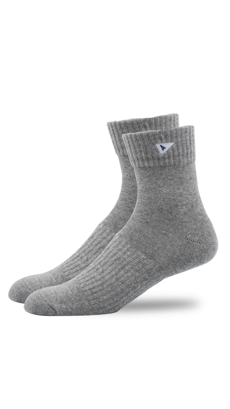 Grey Ankle Socks by Arvin Goods