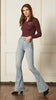 Boyish Jeans The Kingsley Wide Leg Flare in Gone With The Wind