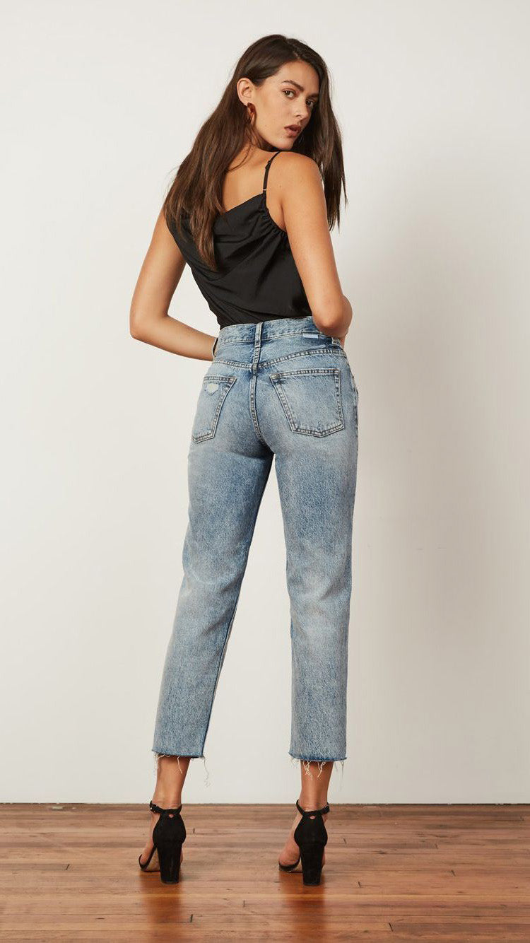 The Tommy High-Rise Straight Leg Jean by Boyish Jeans