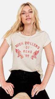 Mate the Label High Rollers of Reno Classic Crew Graphic Tee