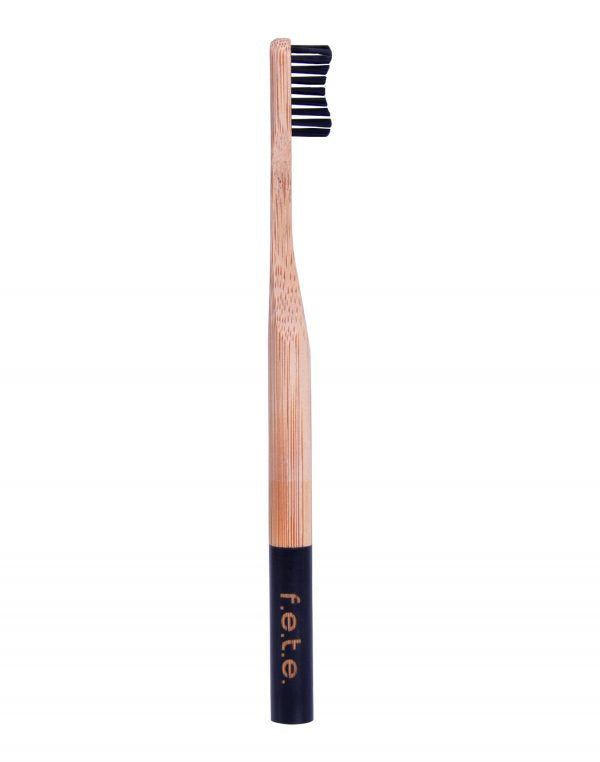 FETE Bamboo Toothbrush with Charcoal Bristles