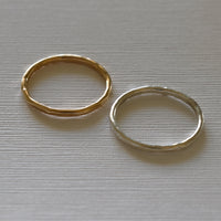 Hammered Stacking Rings by Sloane Jewelry Design