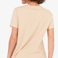MATE the Label Organic Cotton Classic Crew in Latte