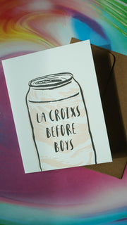 La Croixs Before Boys Card
