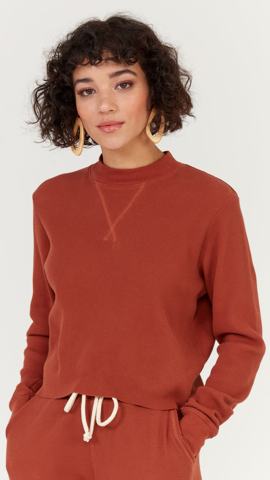 Mate the Label Spencer Thermal in Rust