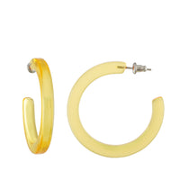 ShopMachete Midi Hoops in Lemon