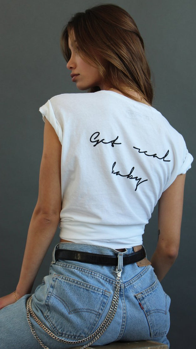 Get Real Baby Tee by Not Another Label