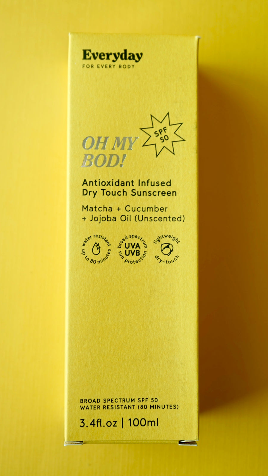 Oh My Bod! SPF 50 Sunscreen by Everyday for Every Body 