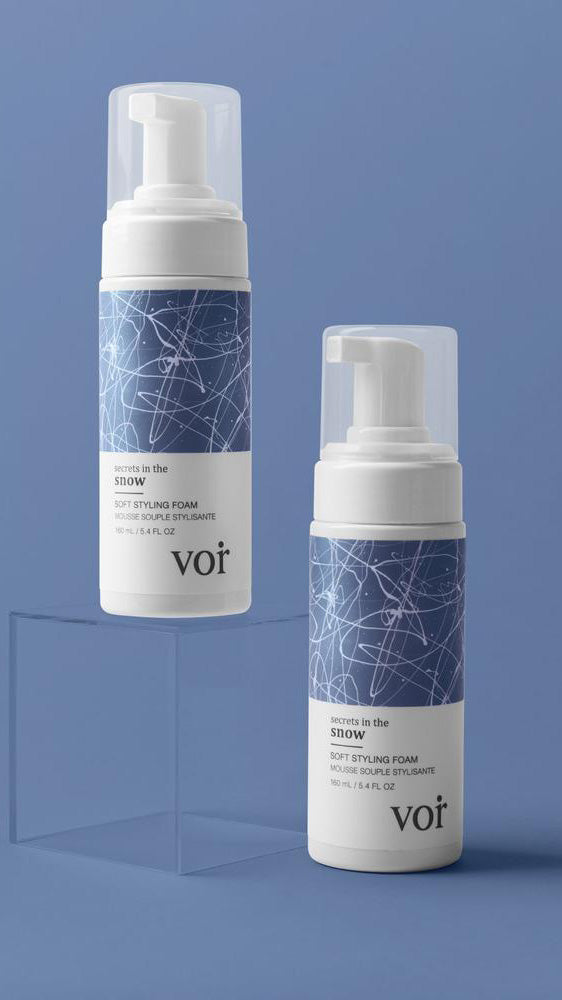 Soft Styling Foam by Voir Haircare - Secrets in the Snow