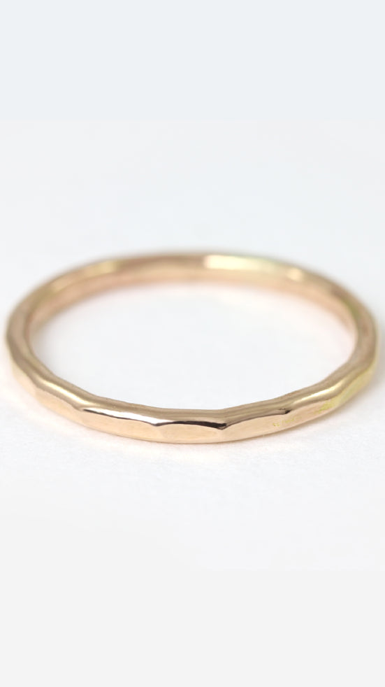 Gold Stacking Ring by Sloane Jewelry Design