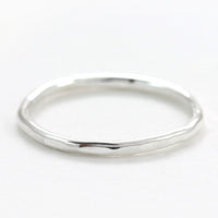 Silver Stacking Ring by Sloane Jewelry Design