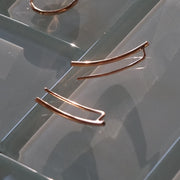 Sloane Jewelry Design Modern Ear Climbers in Gold