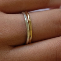 Sloane Jewelry Design Hammered Stacking Rings