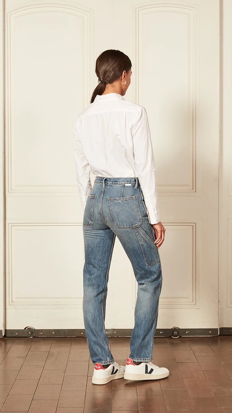 The Bailey 90s Carpenter Jean in Trapeze By Boyish Jeans