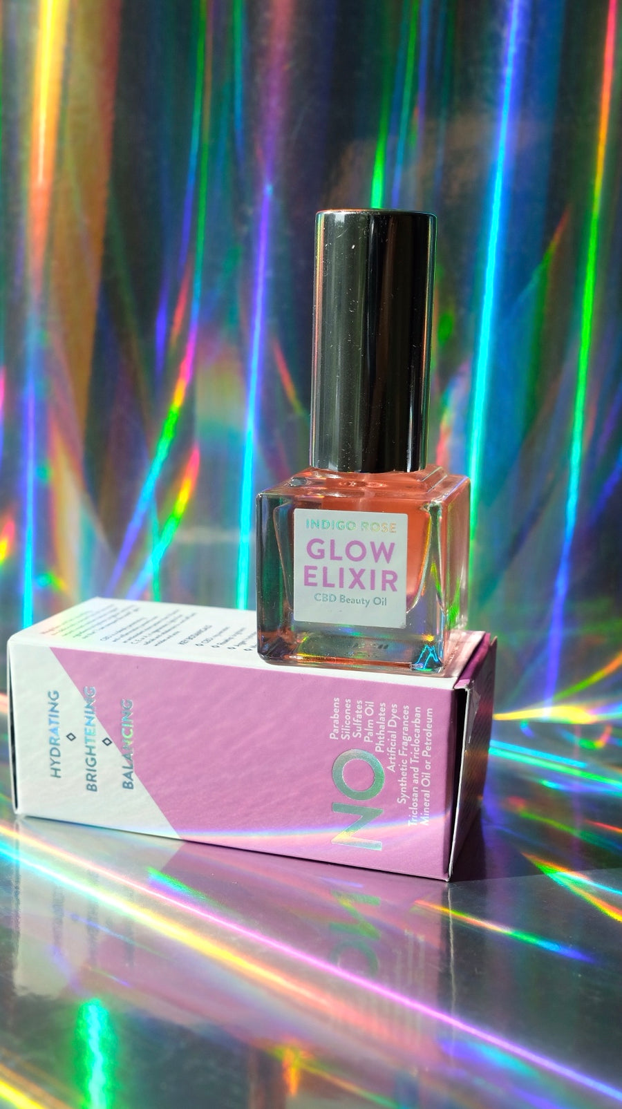 Un-Defined Beauty Indigo Rose Glow Elixir CBD Beauty Oil