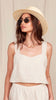 MATE The Label Linen Coco Crop in Natural