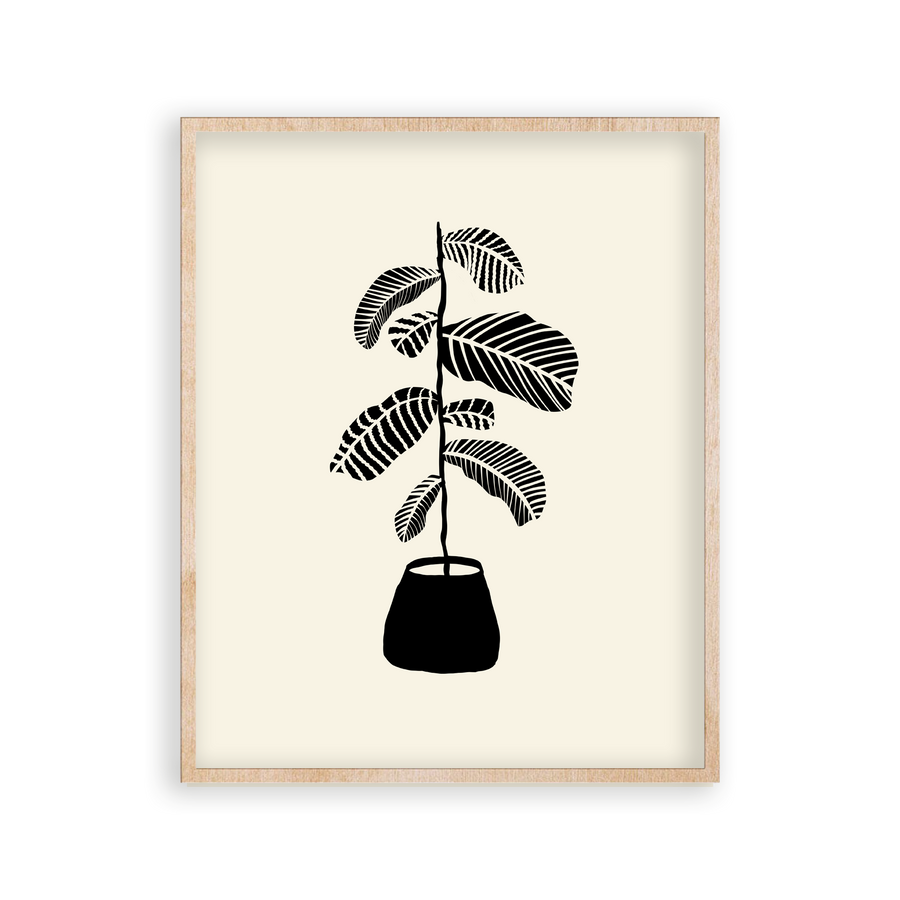 Pattern Plant Art Print