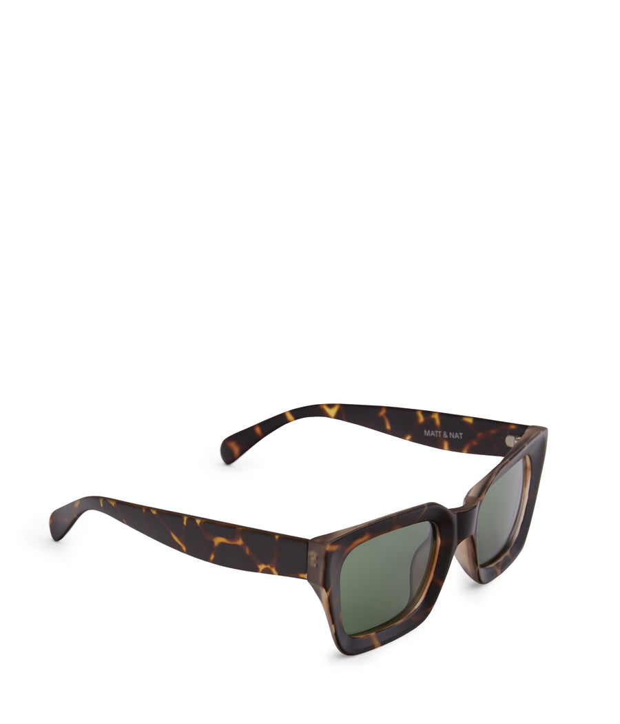 Matt & Nat Leopard Print Pia Rectangle Sunglasses 